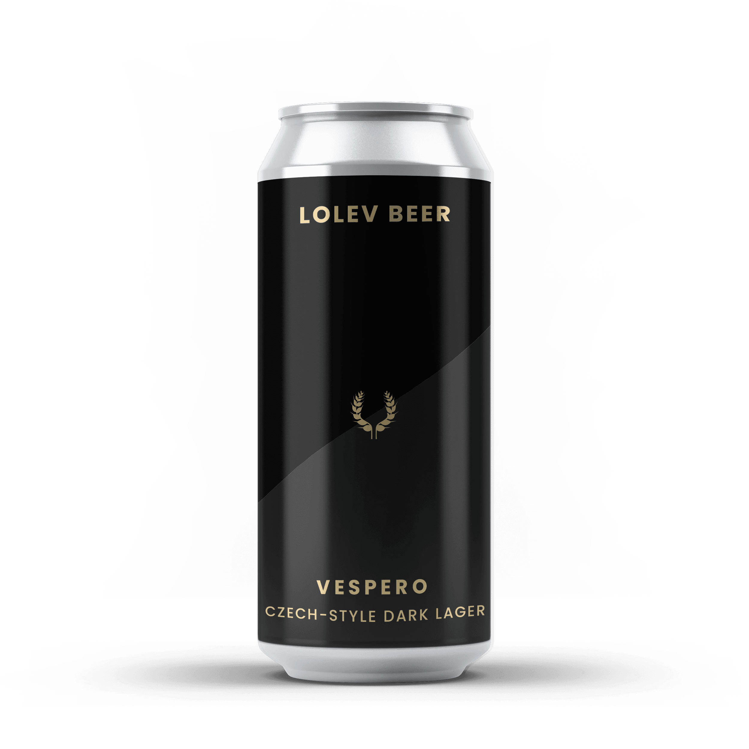 Vespero beer can